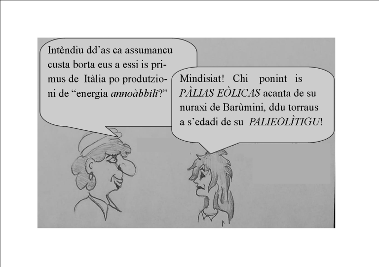 A sa presidenti de sa Regioni Sarda  chistioni: speculatzioni energètica